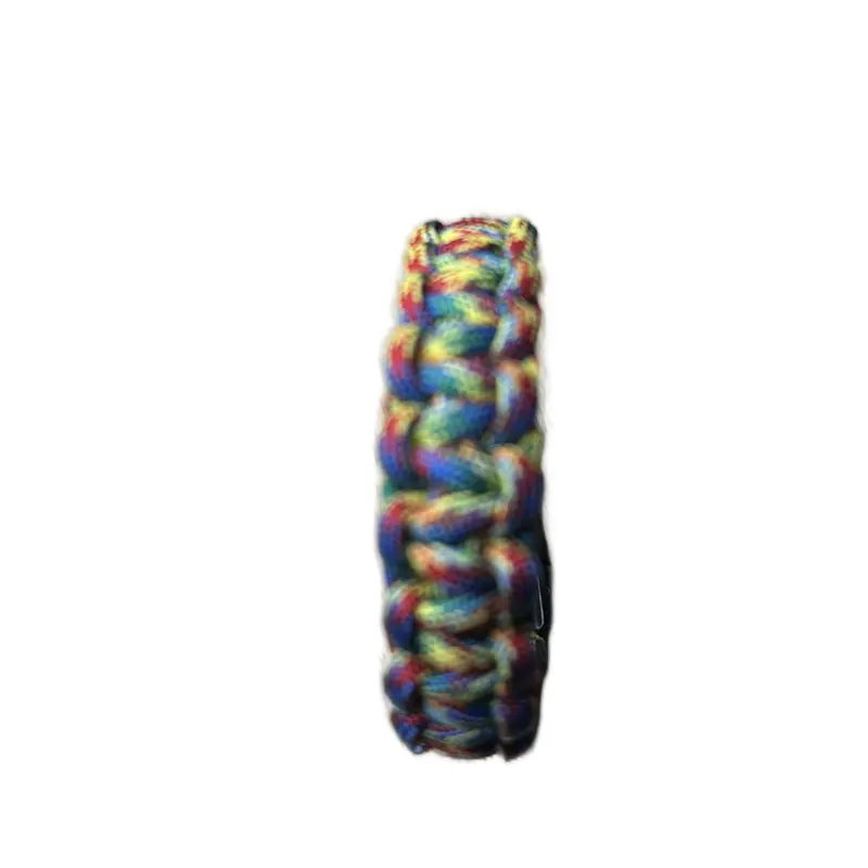 550 Paracord Adult Bracelet Autism Awareness Multicolor Braided Design for Sensory Support