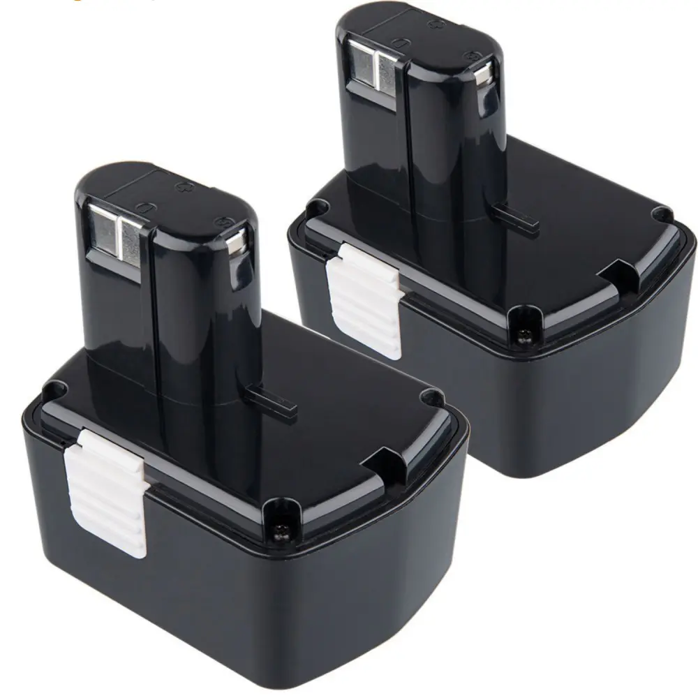 2 Pack 14.4V 4800mAh Ni-MH Cordless Tool Replacement Battery, Compatible with EB14B, EB1412S, EB1414, EB1414S, DS14DVF3 Power Tools, Cordless Tool Battery