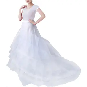 Women Hoop Skirt Petticoat Skirt for Women Ball Gown Slip Crinoline Underskirt Full A-line Underskirt