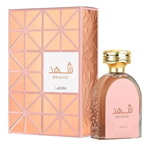 Unisex Eau de Parfum Spray Shahd ,Lattafa Perfumes Shahd for Unisex Eau de Parfum Spray, 3.4 Ounce