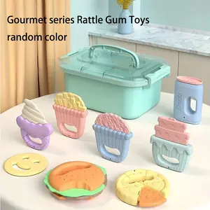 Baby Teething Toy Bell, Food-Grade Silicone Baby Teethers, Safe & Soft Design, Perfect Gift for Newborns & Infants, Random Color