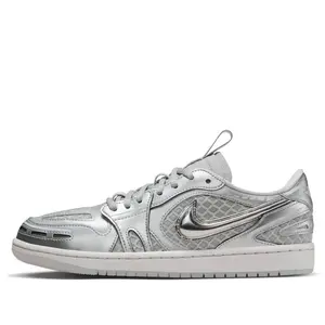 (WMNS) Air Jordan 1 Low Method of Make V3 'Neutral Grey Silver' HQ2186-002