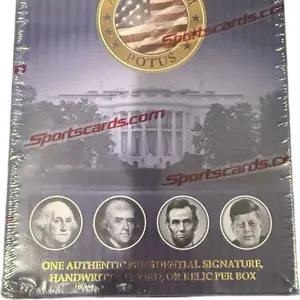2025 A Word From POTUS Box (One Authentic Presidential Signature, Word, or Relic Per Box)
