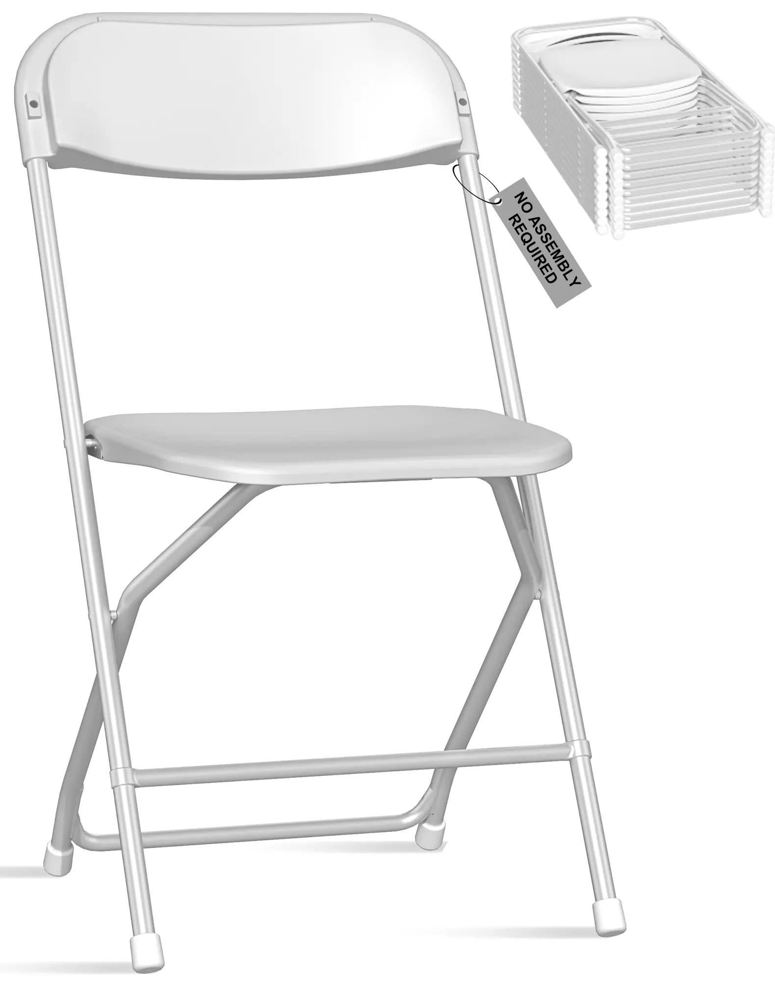 2/6/10 Pack Folding Chairs, Plastic Folding Chairs Outdoor Indoor, 350lb Capacity,Portable Event Chair, Lightweight Folding Chair,for Events Office Wedding Party Rental Picnic Patio