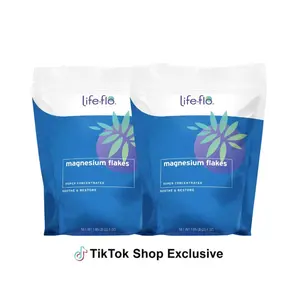 Pure Magnesium Flakes 2‑Pack – Premium Mineral Bath Soak