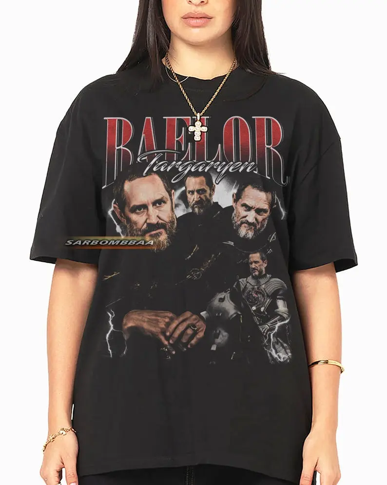 Red Baelor Targaryen T-Shirt - Unisex vintage 90s sweatshirt