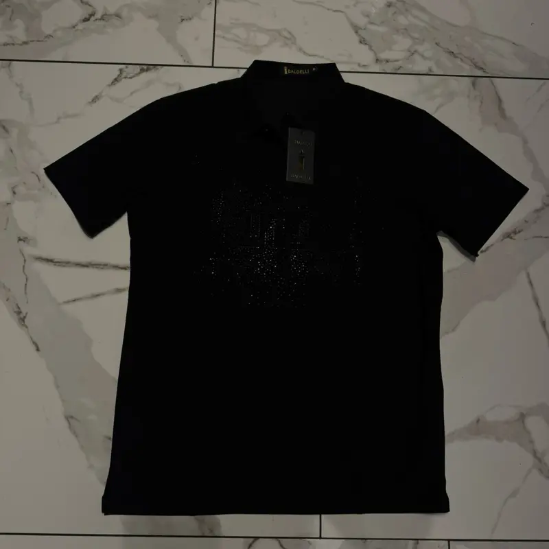 Burberry polo shirt black - TikTok Shop
