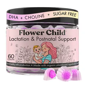 Increase Breastmilk Supply, Lactation Supplement + Postpartum Recovery Gummies - Flower Child Nutrition