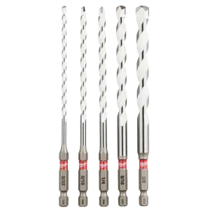 Milwaukee 48-20-8898 5PC SHOCKWAVE Impact Carbide Multi-Material Drill Bit Set