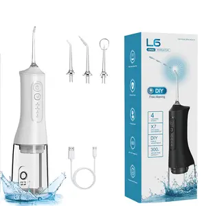 Wireless Water Flosser Oral Irrigator  Flosser  Comes with 4 nozzles IPX7 waterproof rating  ideal for orthodontic treatment with braces and daily oral care