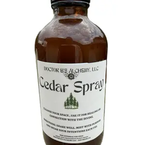 Cedar Spray for Cleanse, Protect, Healing and Divine Connecction Aromatherapy Scented Oils Aromatic Scent