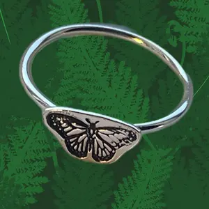 Butterfly Ring in Sterling Silver