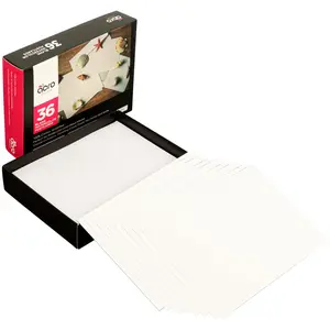 Blank Watercolor Cards and Envelopes - 5x7 - Extra Thick Greeting Cards - Premium 300 GSM Watercolor Postcards for Christmas, Thank You, Thinking of You - 36 Pack