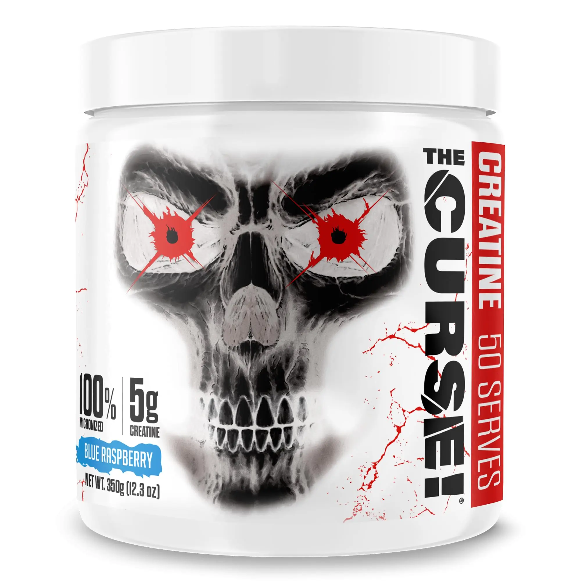 JNX SPORTS The Curse! Micronized Creatine Monohydrate | Pure Micronized Creatine 5g Per Serving | Flavored Creatine Monohydrate Powder for Men & Women