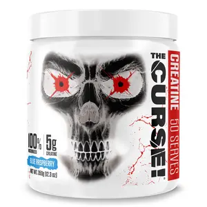 JNX SPORTS The Curse! Micronized Creatine Monohydrate | Pure Micronized Creatine 5g Per Serving | Flavored Creatine Monohydrate Powder for Men & Women