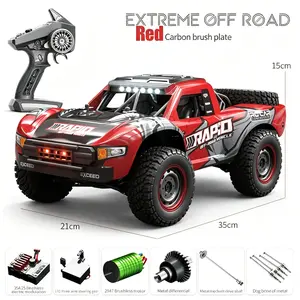 HST Brushless Motor Remote Controlled Off-road Toy Car  70+KPH 4WD Highspeed rc-upgrades Double Car Shell Competitive Brushless Motor RC Cars for Adults
