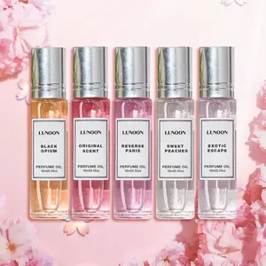 Long Lasting Pheromone Roll-on Perfume for Women, 5 Counts/set Portable and Easy To Use Perfumes for Women, Women's Perfume for Daily Use, Christmas Gift, Floral Perfume Oil