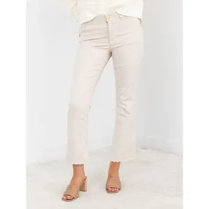 Democracy Birch High Rise Crop Itty Bitty Flare