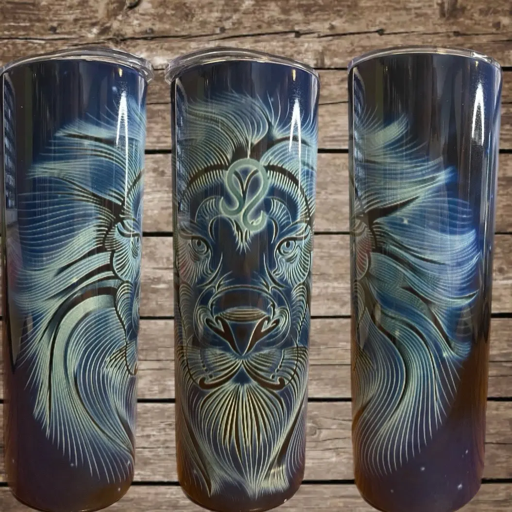 Leo 20 oz Skinny Tumbler