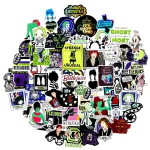 Beetlejuice Never Trust the Living Decals (60-Pack)