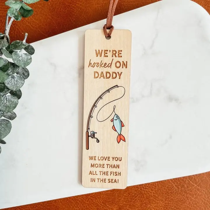 Hooked On Daddy Bookmark