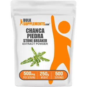 BulkSupplements - Chanca Piedra Stone Breaker Extract Powder - Digestive Support - Antioxidant - 250g - 500mg per Serving