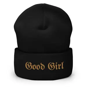 Good Girl embroidered Cuffed Beanie