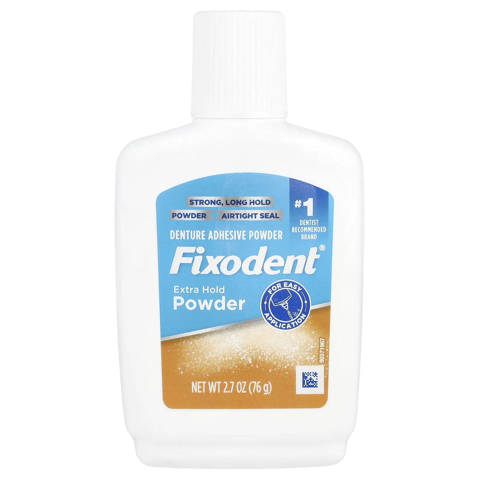 Fixodent Denture Adhesive Powder, Extra Hold, 2.7 oz (76 g) | HSA/FSA Eligible