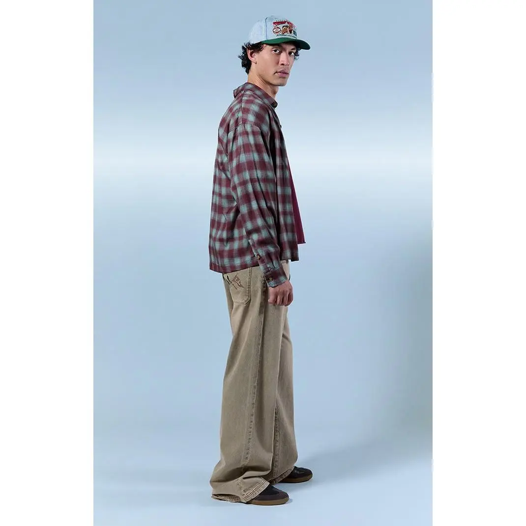 Pacsun Men's Blake Extreme Baggy Jeans Tan