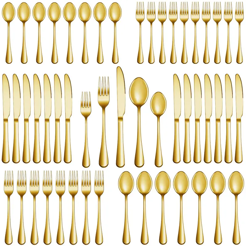 J.A. Henckels Plaza Stainless Steel Flatware - 18/10 Glossy Silver, CHOICE Pieces