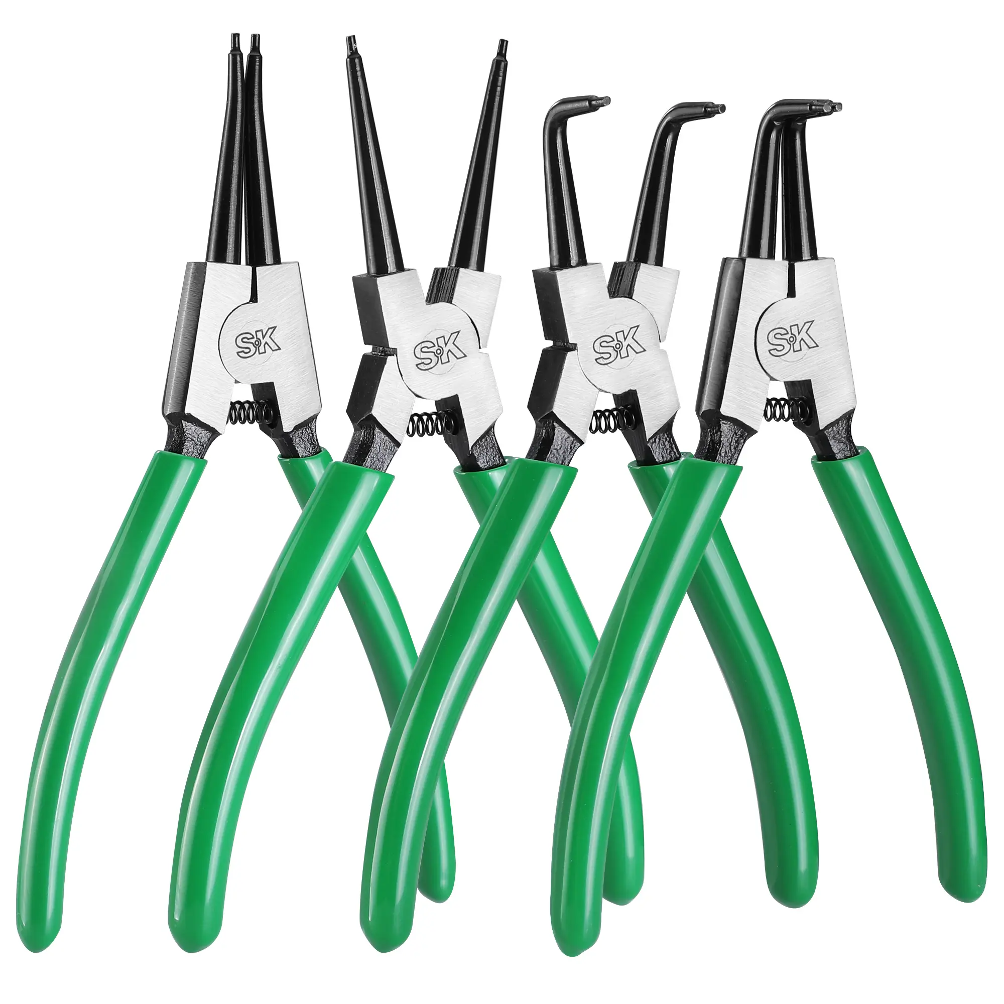 #backtoschool SK 7-Inch Snap Ring Pliers, Circlip Pliers, Tip Diameter 5/64'', Premium CR-V Steel