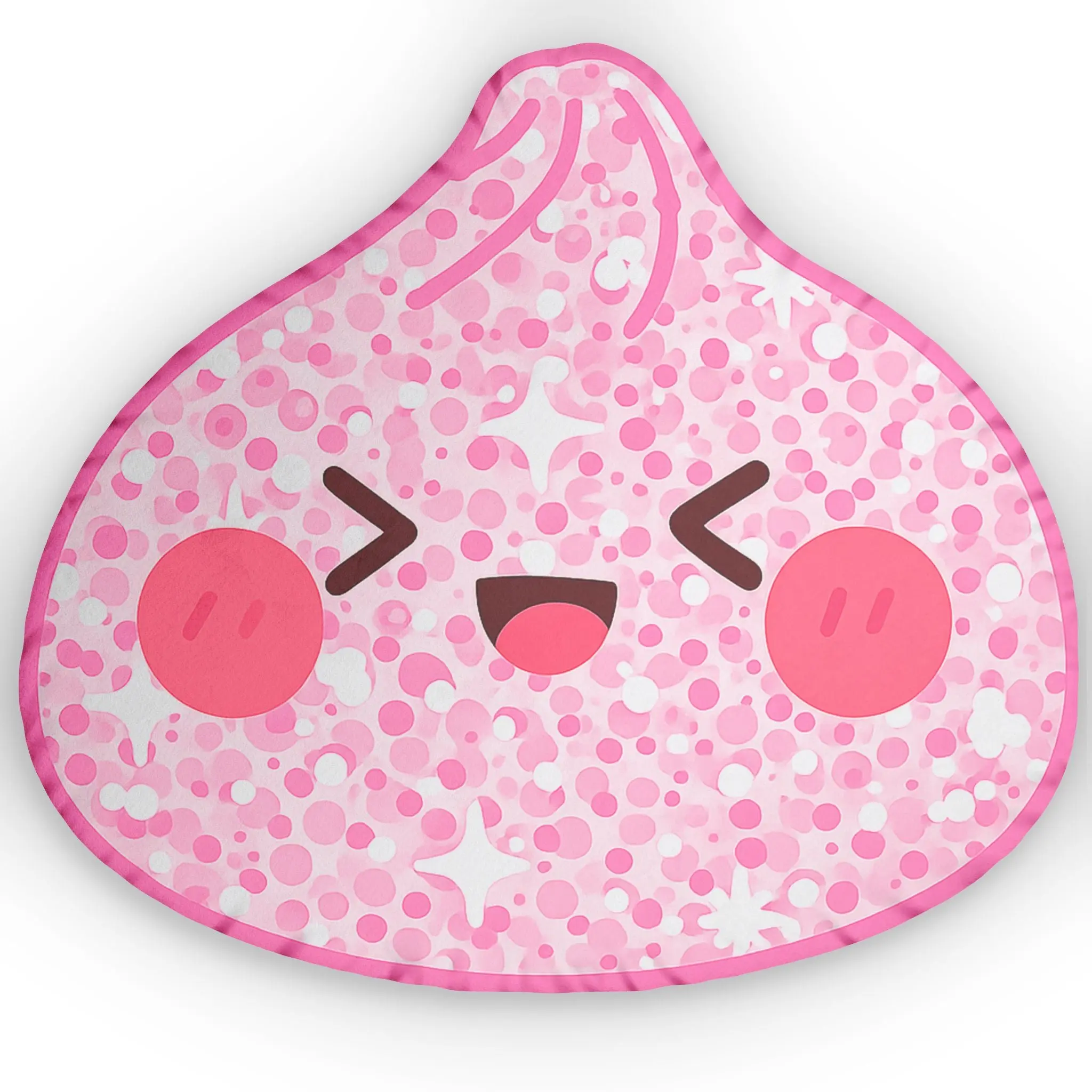 Dumpling Pink Sparkle Pillow