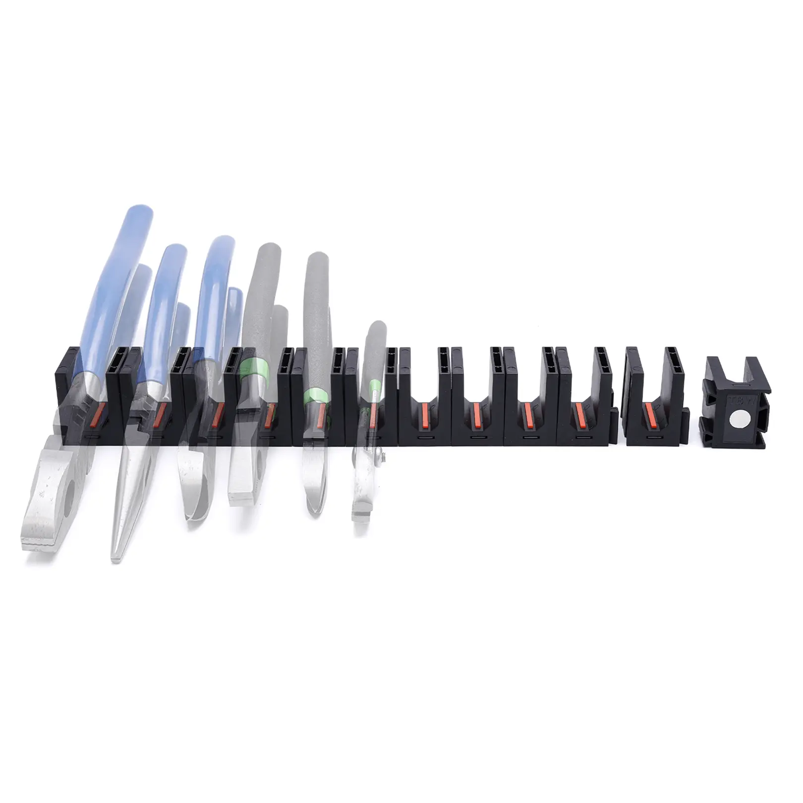 Pro Plier Organizers - Magnetic Base, U Shape Design, 2 x 18mm & 10 x 13mm Organizers, Lifetime Warranty wrench organizers