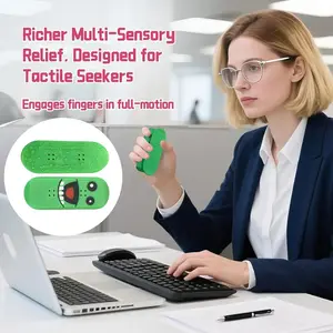 Sensory Pain Stim Fidget Toys for Adults & Teens, Anxiety and Stress Relief Items,  3D Printed Tactile Toy，Designed for Fun and Relaxation Stress Relief Fidgeting，fidget slider，fidget toys，sensory toys，fidget spinners, Stress Relieving Accessory