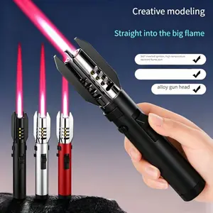 barbecue lighter，Professional Windproof Torch Lighter - 2026 Unique Birthday & Father's Day Gift for Men, Reliable Metal Fire Starter for Grilling, Camping and Picnic Accessories