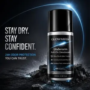 Deodorant Antiperspirant 100hr Clinically Tested Sweat and Odor Control No Baking Soda Parabens or Phthalates Reduce Odor Causing Bacteria Nourishes Skin