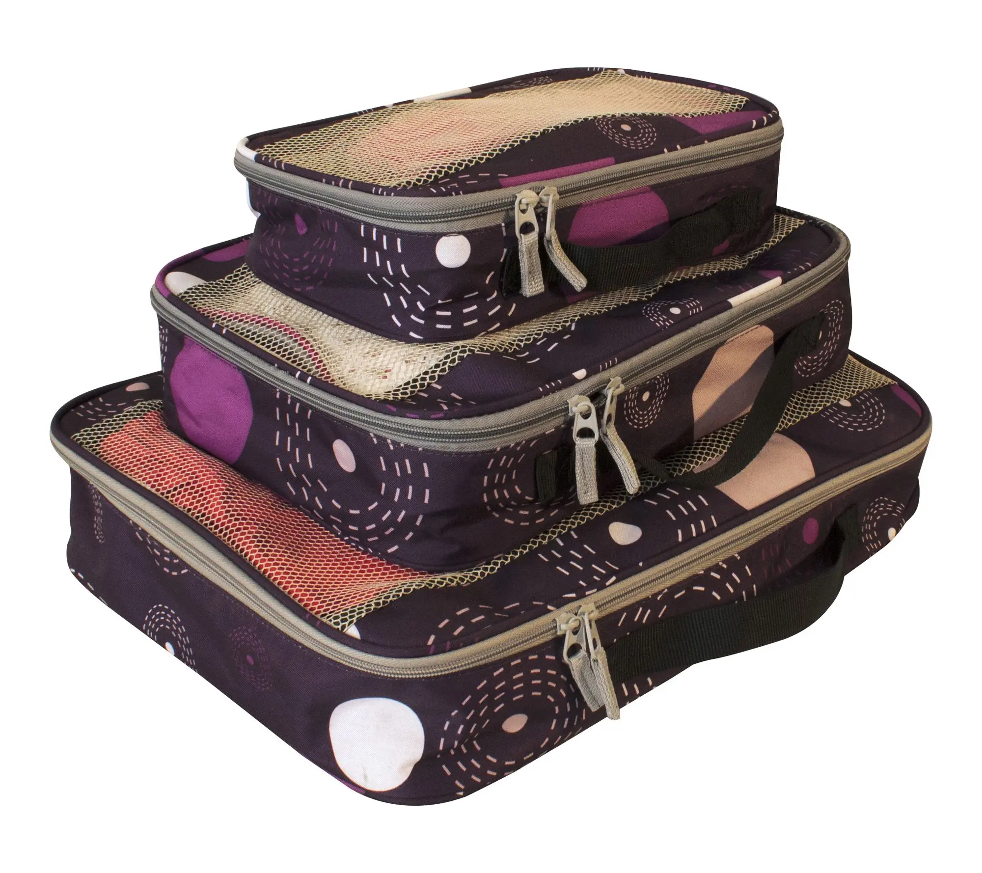 American Flyer Fireworks Packing Cubes - 3-Piece Set