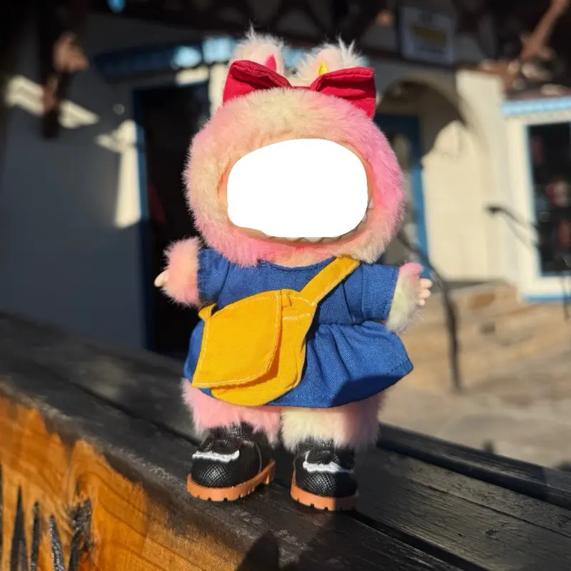 Kiki Delivers Labubu Service Anime Costume Cosplay 17cm Doll Clothes
