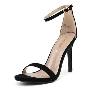 Dream Pairs Women's Ankle Strap Stiletto High Heel Sandals