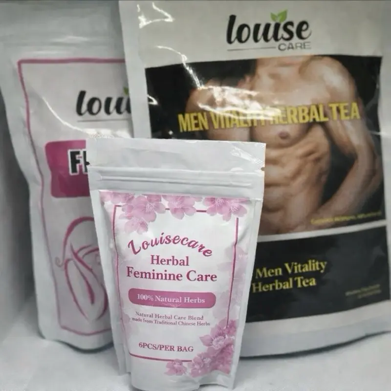 Female Louise Complete Daily Care Herbal Beauty Bundle Kit - 100% Natural Feminine Intimate Skin Repair Complete Care Kit with Gason Mirak Formula Glowing Skin Set