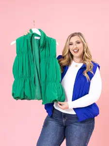 The Diva Cloud Puffer Vest by DD Design | S - 3XL