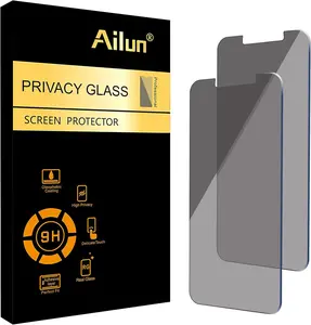 2 Pack Privacy Screen Protector for iPhone 17e 16e 14 13 13 Pro 6.1 Inch Tempered Glass Anti Spy
