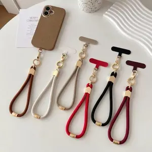 Adjustable Phone Lanyard, Short Phone Strap, Phone Wrist Strap, Universal Phone Charm for Women & Men, Phone Accessories for Camera, Earphone, USB Disk, Backpack, Key