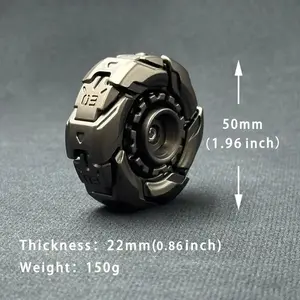 EDC Fidget Sliders, Open Armor Spinning Top Fidget Toys, Stress Relief Toys for Adults, Enhance Concentration and Relaxation,Cool Gadgets, Stress Relief Fidgeting