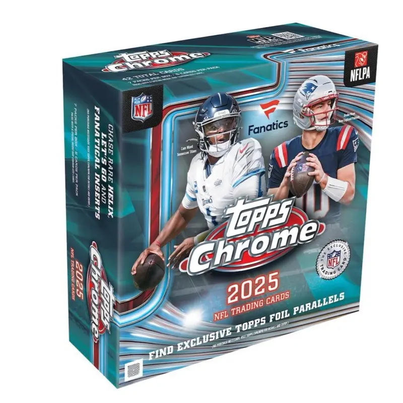 2025 Topps Chrome Mega Pack NFL