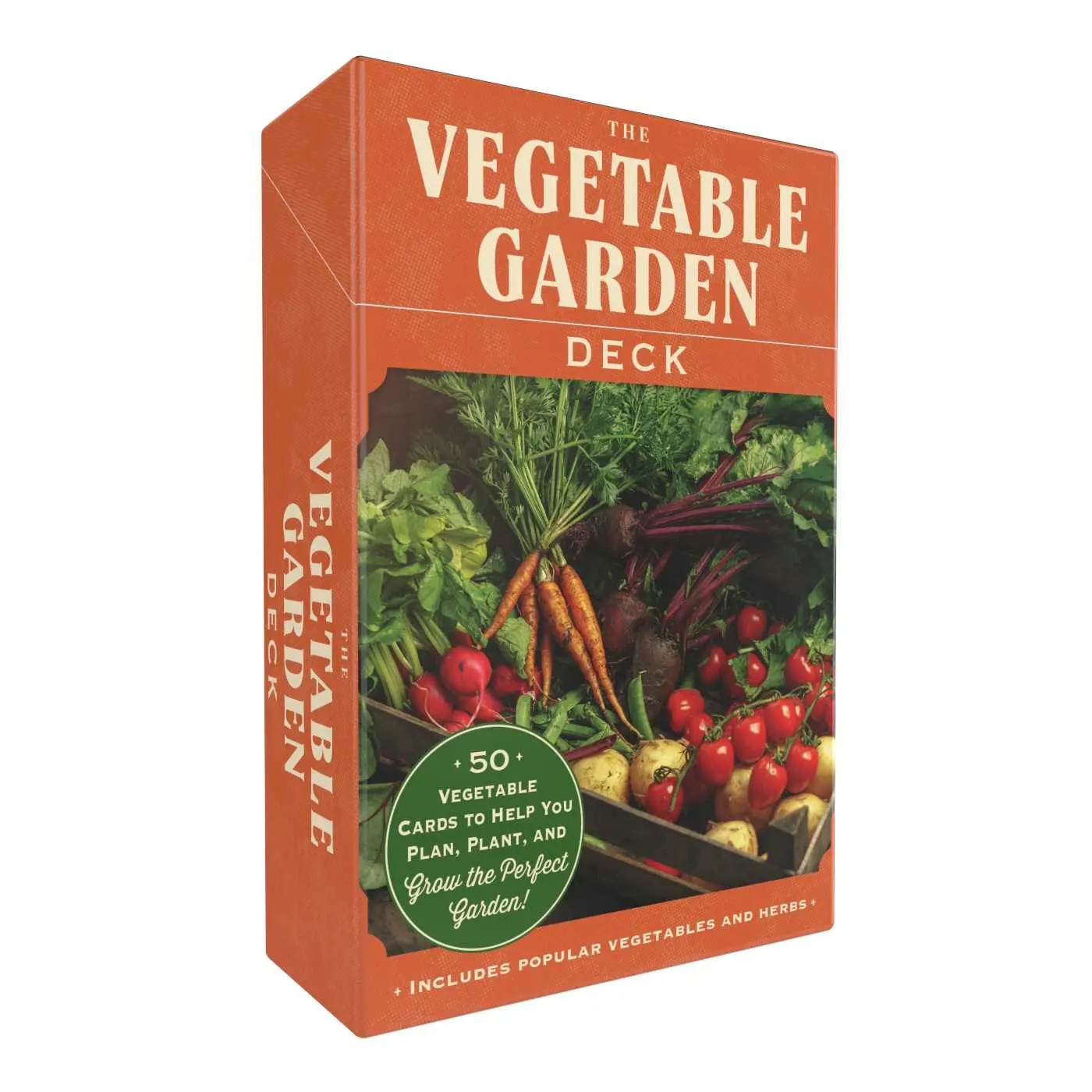 Vegetable Garden Deck: 50 Vegetable Cards to Help You Plan, Plant, and Grow the Perfect Garden!