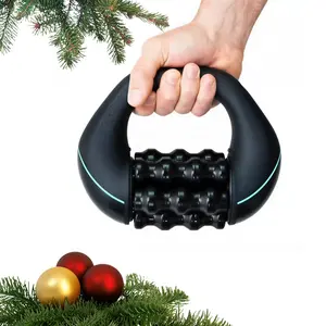 2026 new portable heating electric rolling massager wireless charging Chargeable deep muscle roller Muscle Roller Stick Relief Roller fitness enthusiast gift