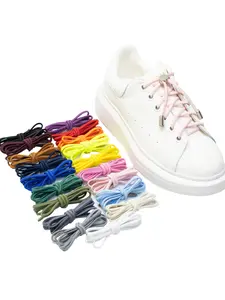 Double Pack Lazy No Tie Shoelace Buckle, Elastic Half Round Shoe Laces Holder, Convenient Shoe Fastener for Easy Wear
