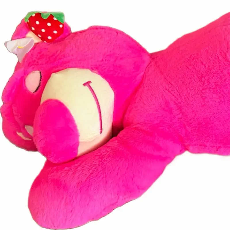 40-Inch Pink Strawberry Bear Plush Toy Dormilon Bear
