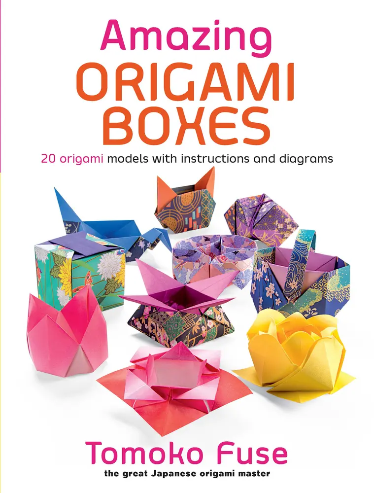 Used Book - Amazing Origami Boxes: 20 Origami Models with Instructions, Diagrams, Full-Color Photographs by Tomoko Fuse (Paperback, English, 1.15 lbs) - Crafts, Fun, Creative